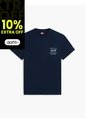 Camiseta Multicolor De Corte Regular Con Logo Script Bordado Tommy Jeans de Tommy Hilfiger