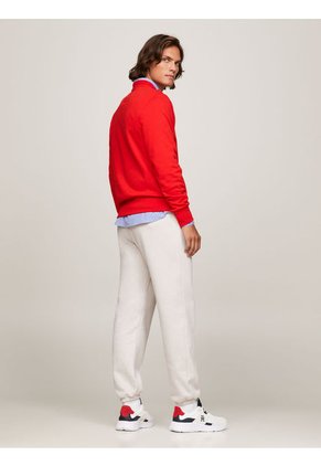 Suéter Con Logo Y Escudo Grande Tommy Hilfiger