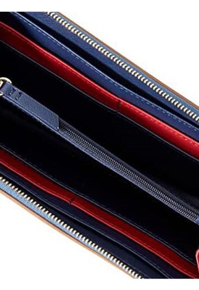 Billetera Azul Con Cierre De Cremallera Tommy Hilfiger