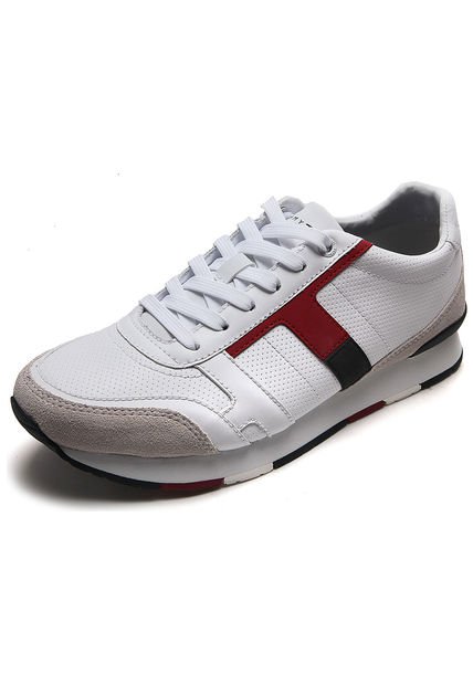 Zapatillas Tommy Zapatos Tommy Hilfiger 2021 Tenis Blanco-Azul