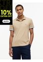 Polo Khaki En Algodón Fluido De Corte Slim Tommy Hilfiger de Tommy Hilfiger