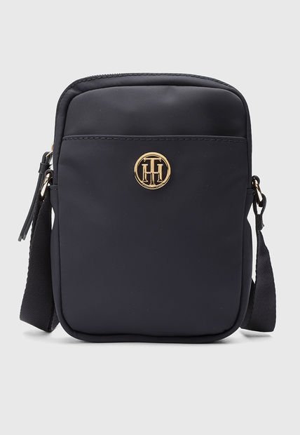 Bolso Manos Libres Azul Navy-Dorado TOMMY HILFIGER