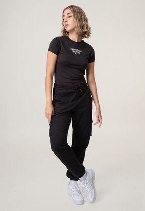 Camiseta Negro-Blanco Tommy Jeans