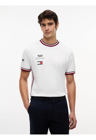 Camiseta Blanca TH X Cadillac Fórmula 1® Team Tommy Hilfiger Tommy Hilfiger