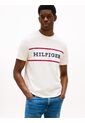 Camiseta Blanca Americana Colorblock Con Logo Tommy Hilfiger de Tommy Hilfiger