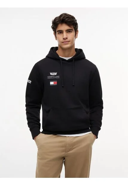 Buzo Negro TH X Cadillac Formula 1® Team Tommy Hilfiger