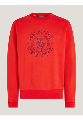 Suéter Con Logo Y Escudo Grande Tommy Hilfiger