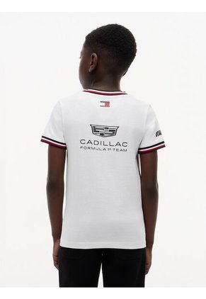 Camiseta Blanca TH X Cadillac Fórmula 1® Team Tommy Hilfiger