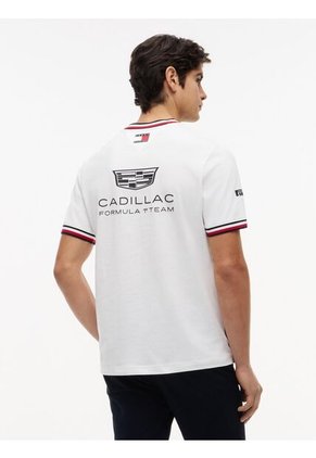 Camiseta Blanca TH X Cadillac Fórmula 1® Team Tommy Hilfiger