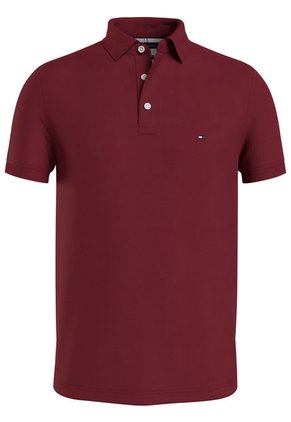 Polo 1985 Collection De Piqué Y Corte Slim Rojo Tommy Hilfiger