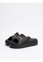 Sandalias Negro Con Plataforma Gruesa Y Logo Tommy Hilfiger de Tommy Hilfiger