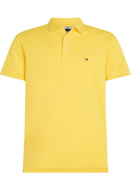 Polo 1985 Amarilla De Corte Regular Para Hombre Tommy Hilfiger