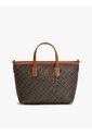 Bolso Negro Tote Con Correa Cruzada TH Monoplay Tommy Hilfiger de Tommy Hilfiger