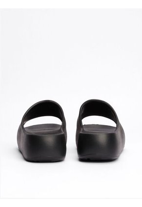 Sandalias Negro Con Plataforma Gruesa Y Logo Tommy Hilfiger