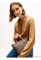 Bolso Negro Tote Con Correa Cruzada TH Monoplay Tommy Hilfiger de Tommy Hilfiger