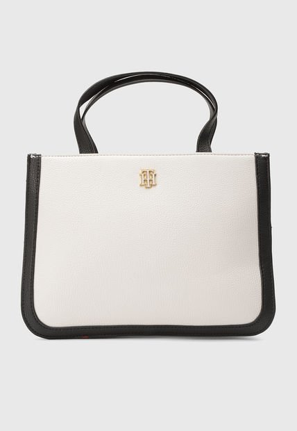 Bolso Blanco-Negro TOMMY HILFIGER
