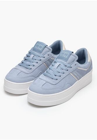 Tenis Azul The Greenwich Con Plataforma Tommy Hilfiger Tommy Hilfiger