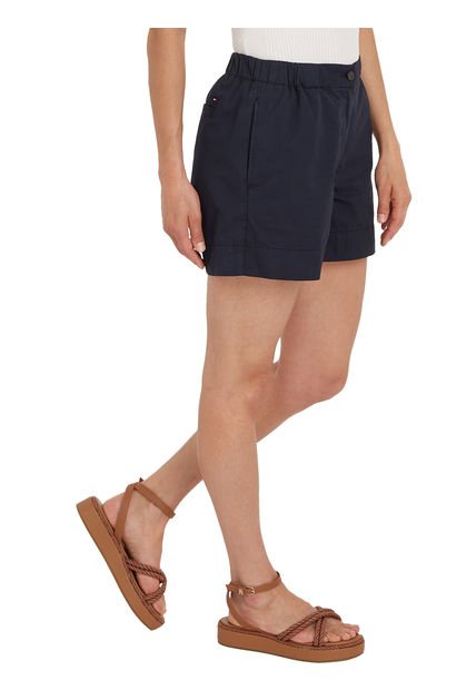 Shorts De Mujer Azul Tommy Hilfiger