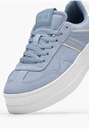 Tenis Azul The Greenwich Con Plataforma Tommy Hilfiger