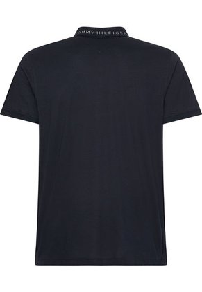 Polo Regular Con Logo Azul Tommy Hilfiger