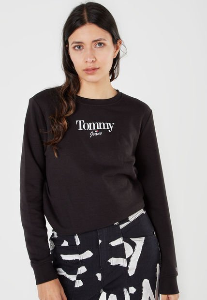 Buzo Negro-Blanco Tommy Jeans