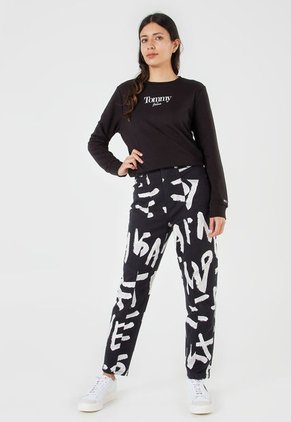 Buzo Negro-Blanco Tommy Jeans