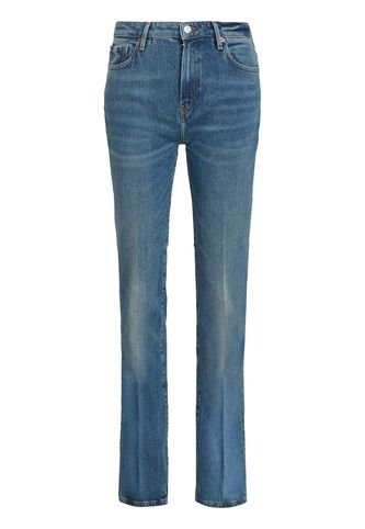 Jeans Azul De Talle Alto Con Corte Bootcut Tommy Hilfiger Tommy Hilfiger