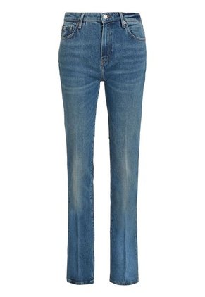 Jeans Azul De Talle Alto Con Corte Bootcut Tommy Hilfiger