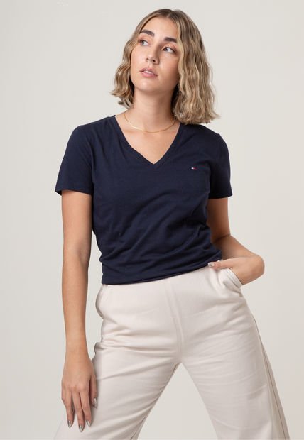 Camiseta Azul Navy Tommy Hilfiger
