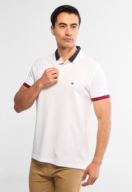Polo TOMMY HILFIGER Blanco