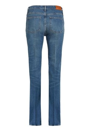 Jeans Azul De Talle Alto Con Corte Bootcut Tommy Hilfiger