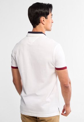 Polo TOMMY HILFIGER Blanco