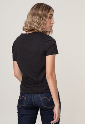 Camiseta Negro Tommy Hilfiger