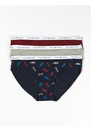 Paquete De 3 Bikinis Mujer Azul Tommy Hilfiger