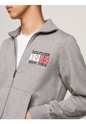 Suéter Con Logo New York Y Cierre Tommy Hilfiger