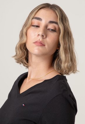 Camiseta Negro Tommy Hilfiger