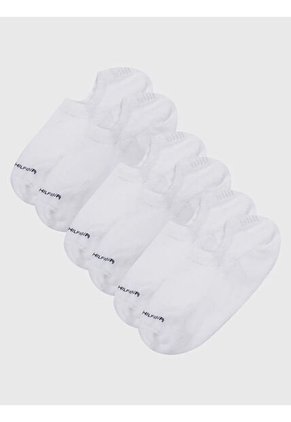 Paquete De 3 Medias Invisibles Hombre Blanco Tommy Hilfiger