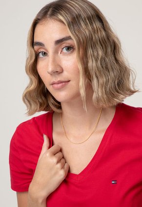 Camiseta Rojo Tommy Hilfiger