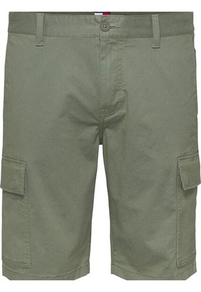 Bermudas Verde Cargo Scanton De Corte Slim Tommy Jeans