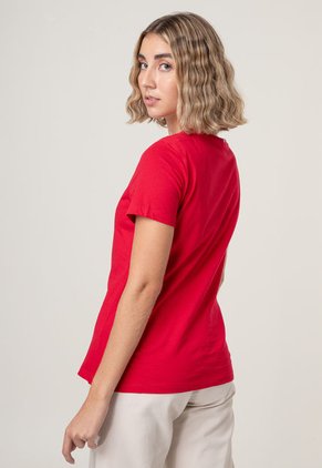 Camiseta Rojo Tommy Hilfiger