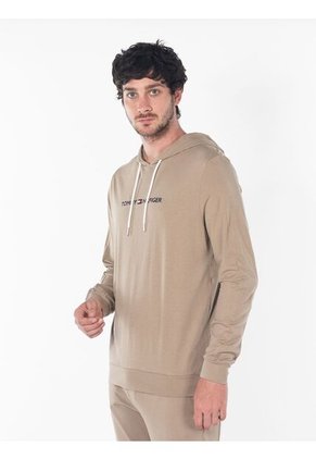 Buzo Beige De Pijama Para Hombre Tommy Hilfiger