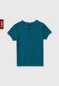 Camiseta Azul Petróleo Tommy Hilfiger Kids de Tommy Hilfiger