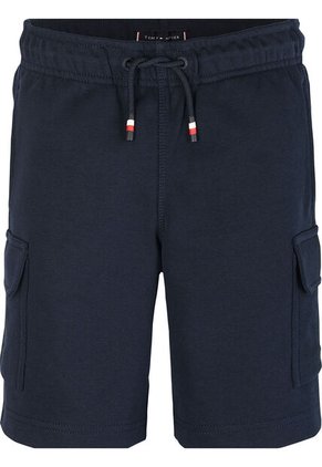 Cargo Azul Sweatshorts De Niño Tommy Hilfiger