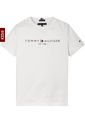 Camiseta Niño Manga Corta Blanco Esencial Blanco Tommy Hilfiger de Tommy Hilfiger