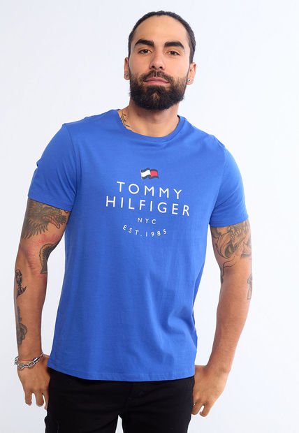Camiseta TOMMY HILFIGER Azul