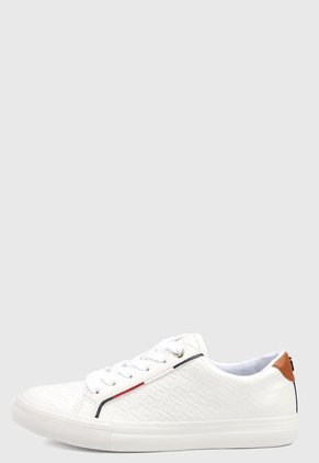 Tenis Blanco-Rojo-Azul Tommy Hilfiger