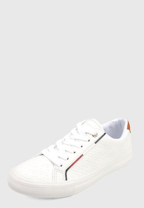 Tenis Blanco-Rojo-Azul Tommy Hilfiger