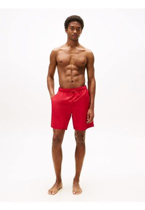 Traje Rojo De Baño Con Cordón Ajustable Tommy Hilfiger