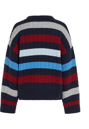 Saco Con Estampado De Rayas Tommy Hilfiger