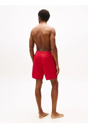 Traje Rojo De Baño Con Cordón Ajustable Tommy Hilfiger